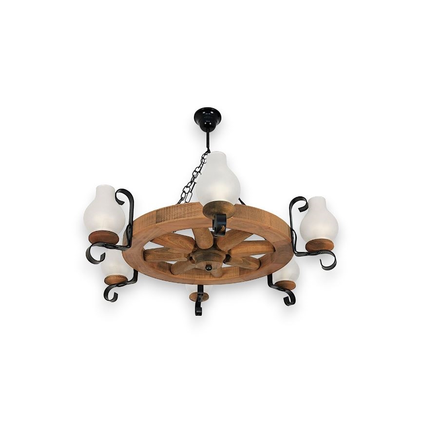 Brilagi - Luster na lancu ROATA 6xE14/40W/230V bukva