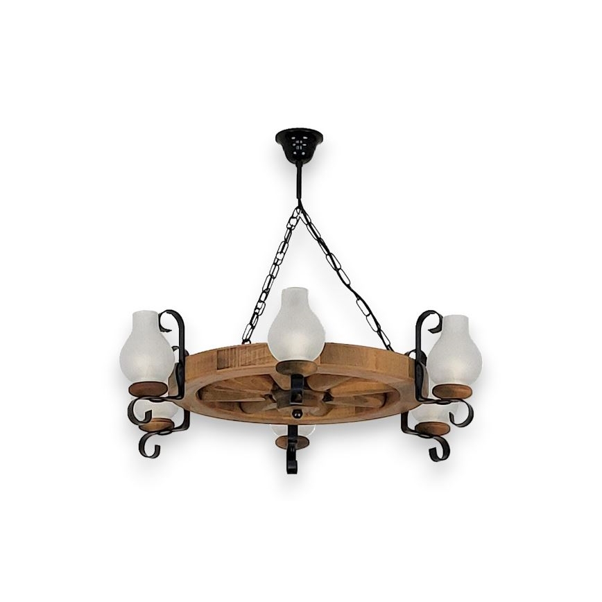 Brilagi - Luster na lancu ROATA 6xE14/40W/230V bukva