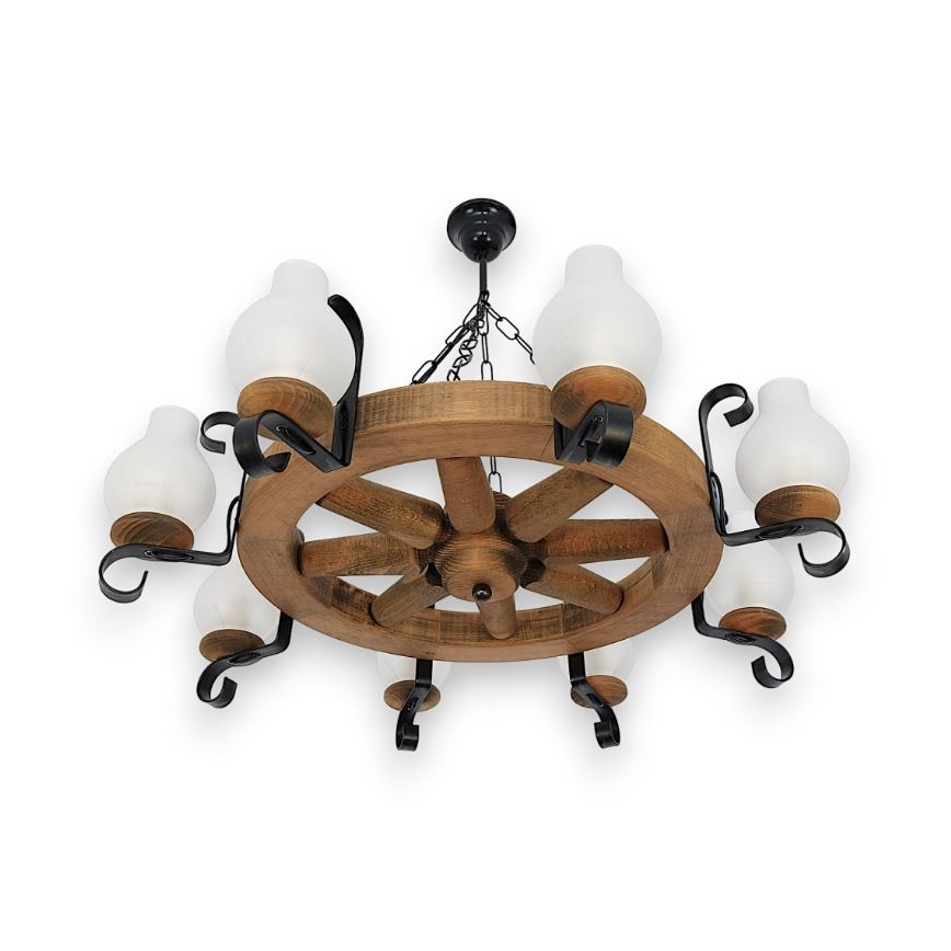 Brilagi - Luster na lancu ROATA 8xE14/40W/230V bukva