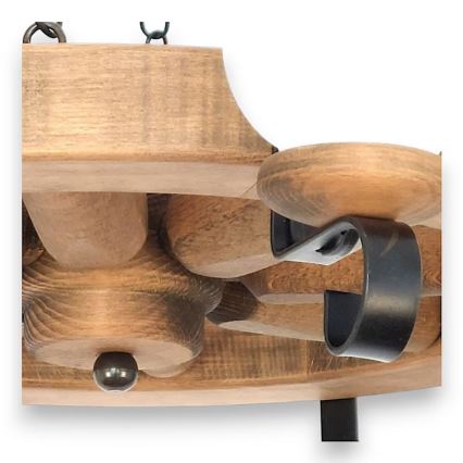 Brilagi - Luster na lancu ROATA 8xE14/40W/230V promjer 70 cm bukva