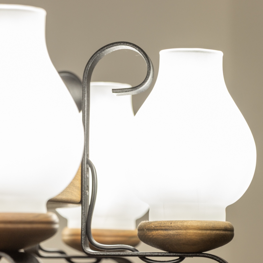 Brilagi - Luster na lancu ROATA 8xE14/40W/230V promjer 70 cm bukva