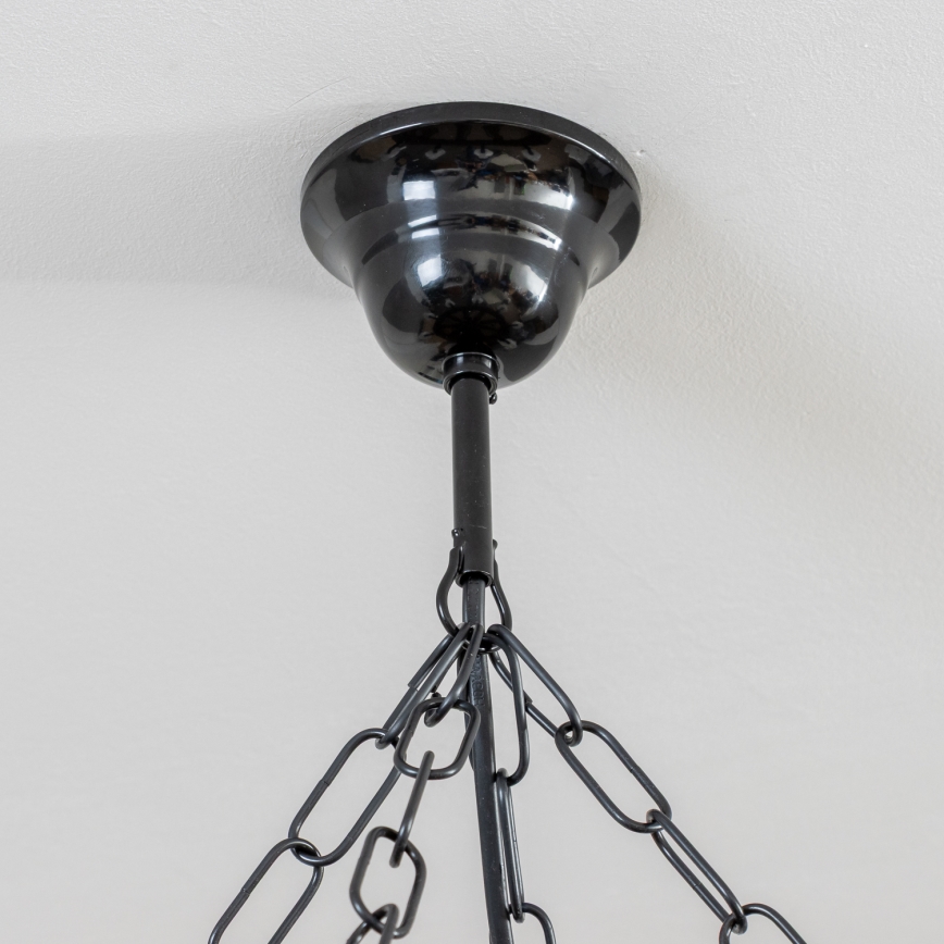 Brilagi - Luster na lancu ROATA 8xE14/40W/230V, promjer 70 cm, bukva/orah