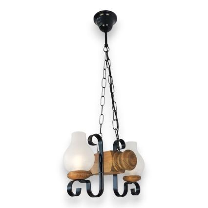 Brilagi - Luster na lancu RUSTIC 2xE14/40W/230V bukva