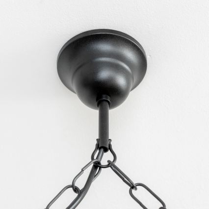 Brilagi - Luster na lancu RUSTIC 6xE14/40W/230V bukva