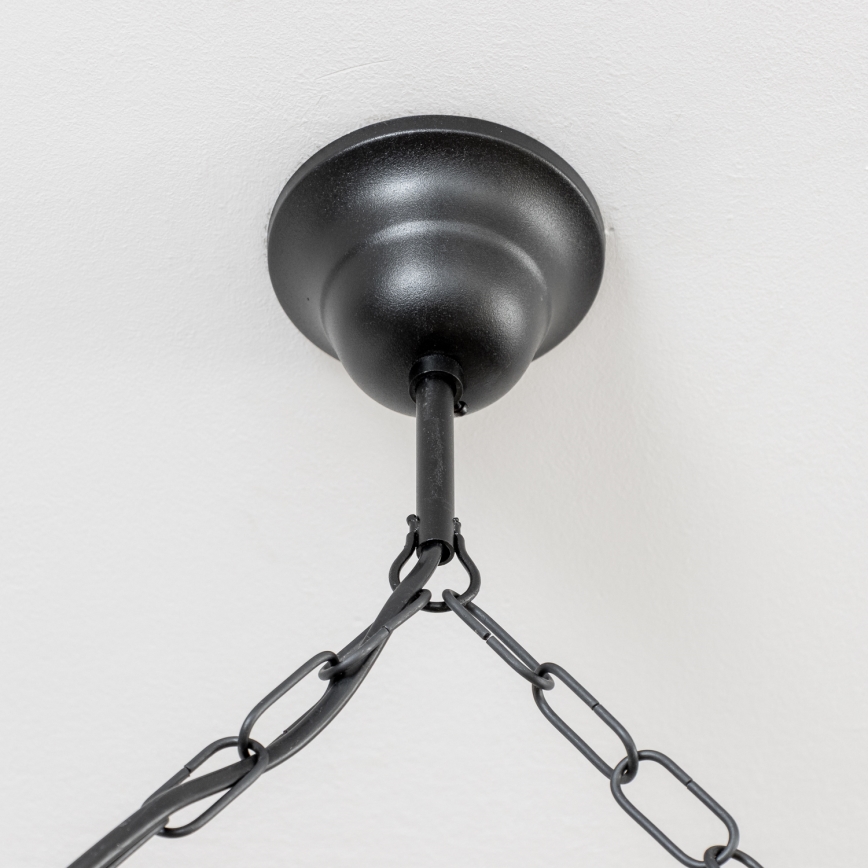 Brilagi - Luster na lancu RUSTIC 6xE14/40W/230V bukva/orah