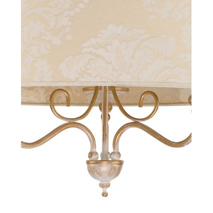 BRILAGI - Luster na lancu SONIA 3xE27/15W/230V Ø 56 cm krem/patina