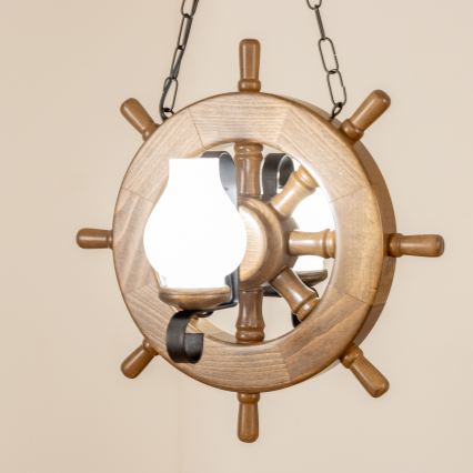 Brilagi - Luster na lancu TIMONA 2xE14/40W/230V bukva/orah