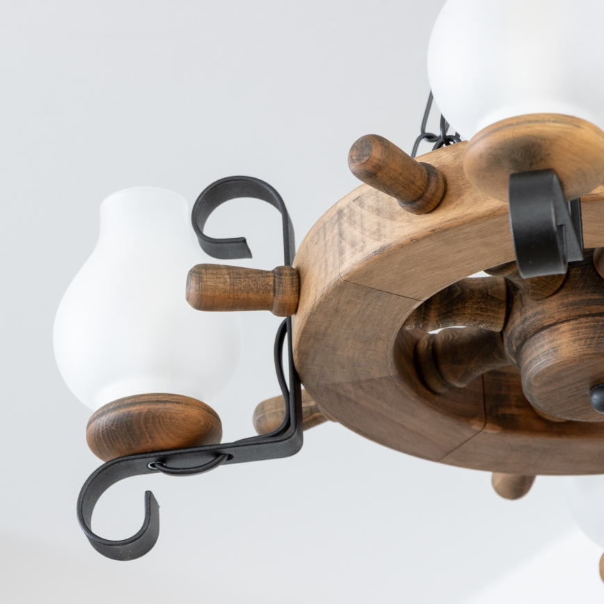 Brilagi - Luster na lancu TIMONA 4xE14/40W/230V Ø 50 cm bukva