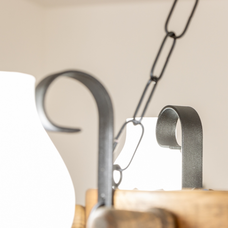 Brilagi - Luster na lancu TIMONA 4xE14/40W/230V Ø 50 cm bukva