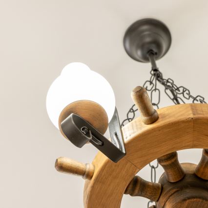 Brilagi - Luster na lancu TIMONA 4xE14/40W/230V Ø 50 cm bukva