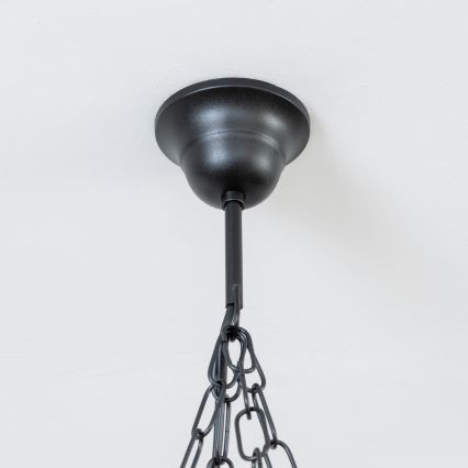 Brilagi - Luster na lancu TIMONA 4xE14/40W/230V Ø 50 cm bukva/orah