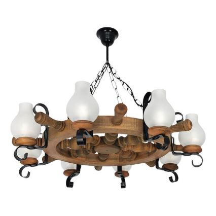 Brilagi - Luster na lancu TIMONA 8xE14/40W/230V bukva