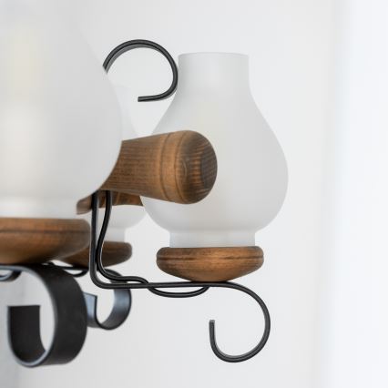 Brilagi - Luster na lancu TIMONA 8xE14/40W/230V Ø 70 cm bukva