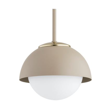 Brilagi - Luster na sajli 3xE27/60W/230V bež/zlatna