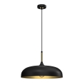 Brilagi - Luster na sajli ABRAHAM 1xE27/60W/230V pr. 45 cm crna