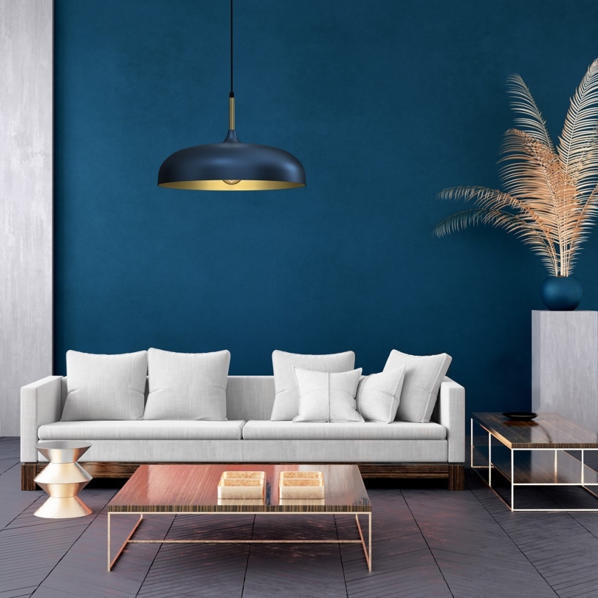 Brilagi - Luster na sajli ABRAHAM 1xE27/60W/230V pr. 45 cm plava