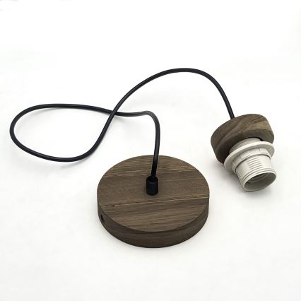 Brilagi - Luster na sajli ANTHONY 1xE27/60W/230V hrast/bež