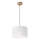 Brilagi - Luster na sajli ANTHONY 1xE27/60W/230V hrast/bijela