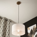 Brilagi - Luster na sajli ANTHONY 1xE27/60W/230V hrast/bijela