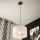 Brilagi - Luster na sajli ANTHONY 1xE27/60W/230V hrast/bijela