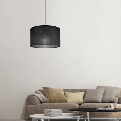Brilagi - Luster na sajli ANTHONY 1xE27/60W/230V hrast/crna