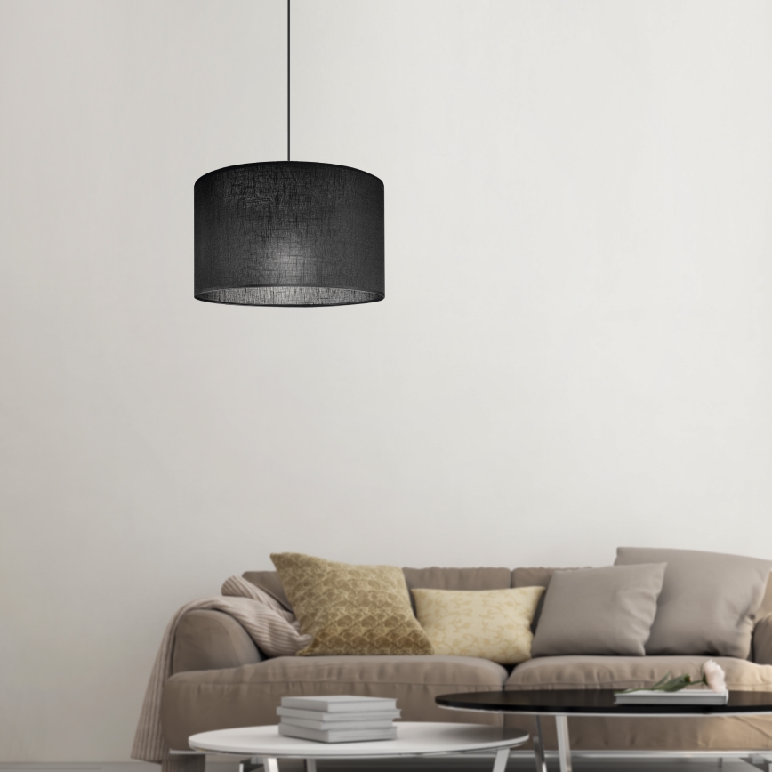 Brilagi - Luster na sajli ANTHONY 1xE27/60W/230V hrast/crna