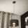 Brilagi - Luster na sajli ANTHONY 1xE27/60W/230V hrast/crna