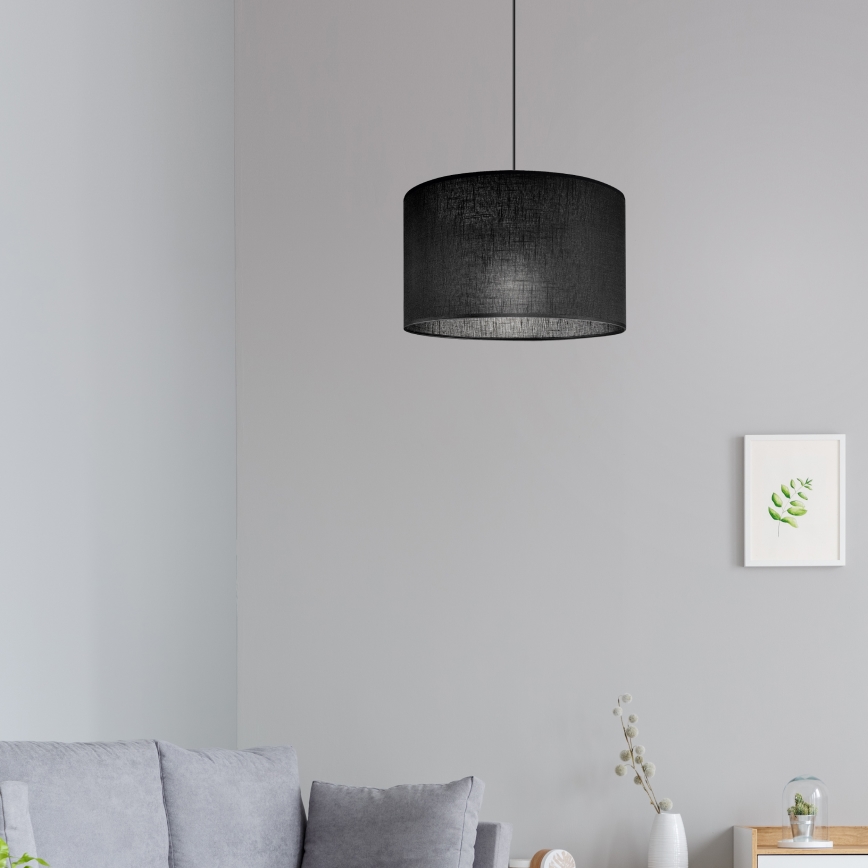 Brilagi - Luster na sajli ANTHONY 1xE27/60W/230V hrast/crna