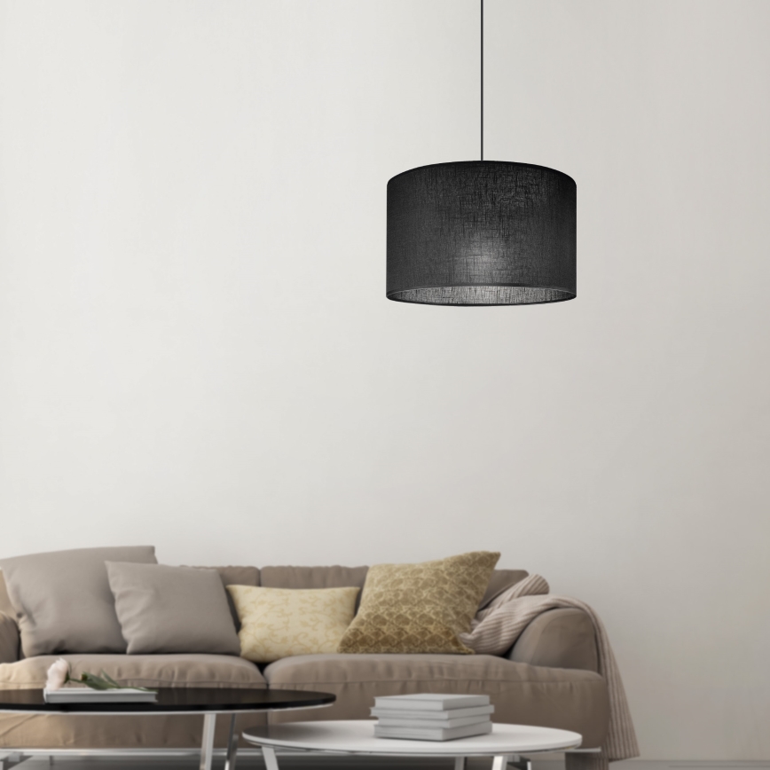 Brilagi - Luster na sajli ANTHONY 1xE27/60W/230V hrast/crna