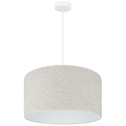 Brilagi - Luster na sajli BOUCLE ROLLER 1xE27/15W/230V pr. 45 cm krem