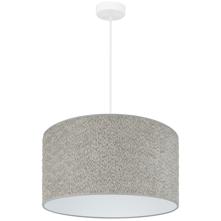 Brilagi - Luster na sajli BOUCLE ROLLER 1xE27/15W/230V pr. 45 cm siva
