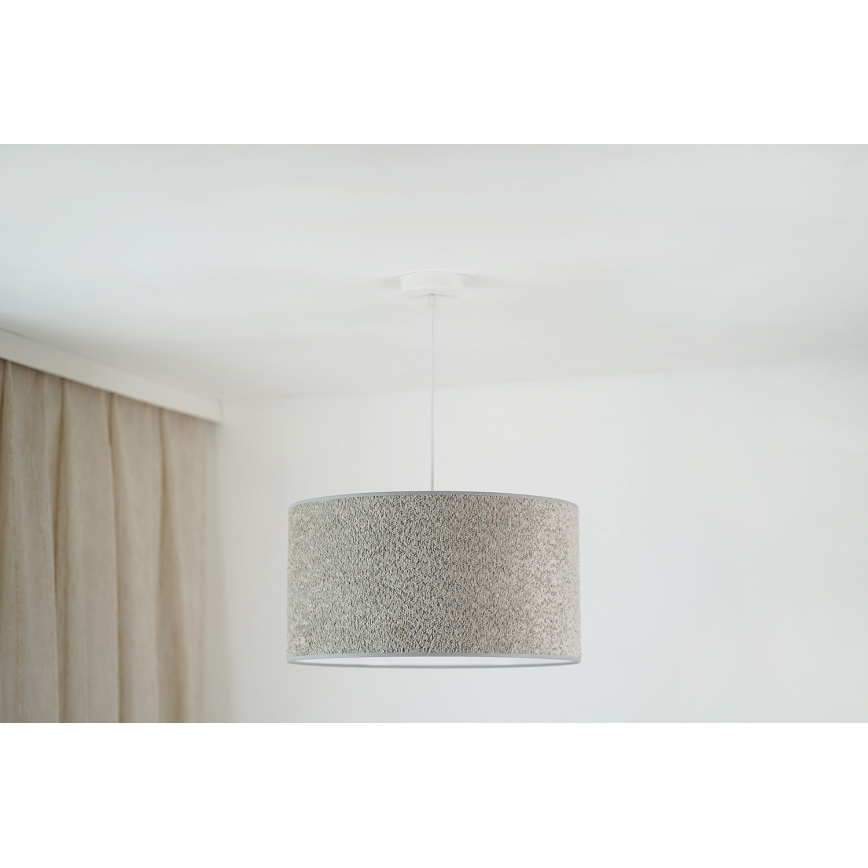 Brilagi - Luster na sajli BOUCLE ROLLER 1xE27/15W/230V pr. 45 cm siva