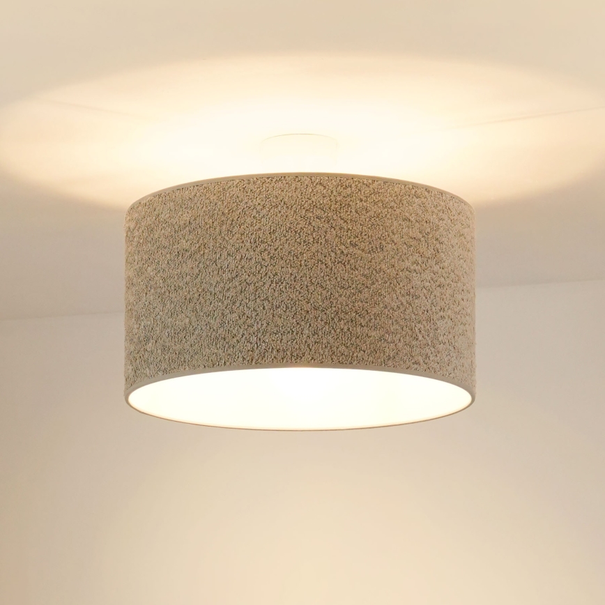 Brilagi - Luster na sajli BOUCLE ROLLER 1xE27/15W/230V pr. 45 cm siva