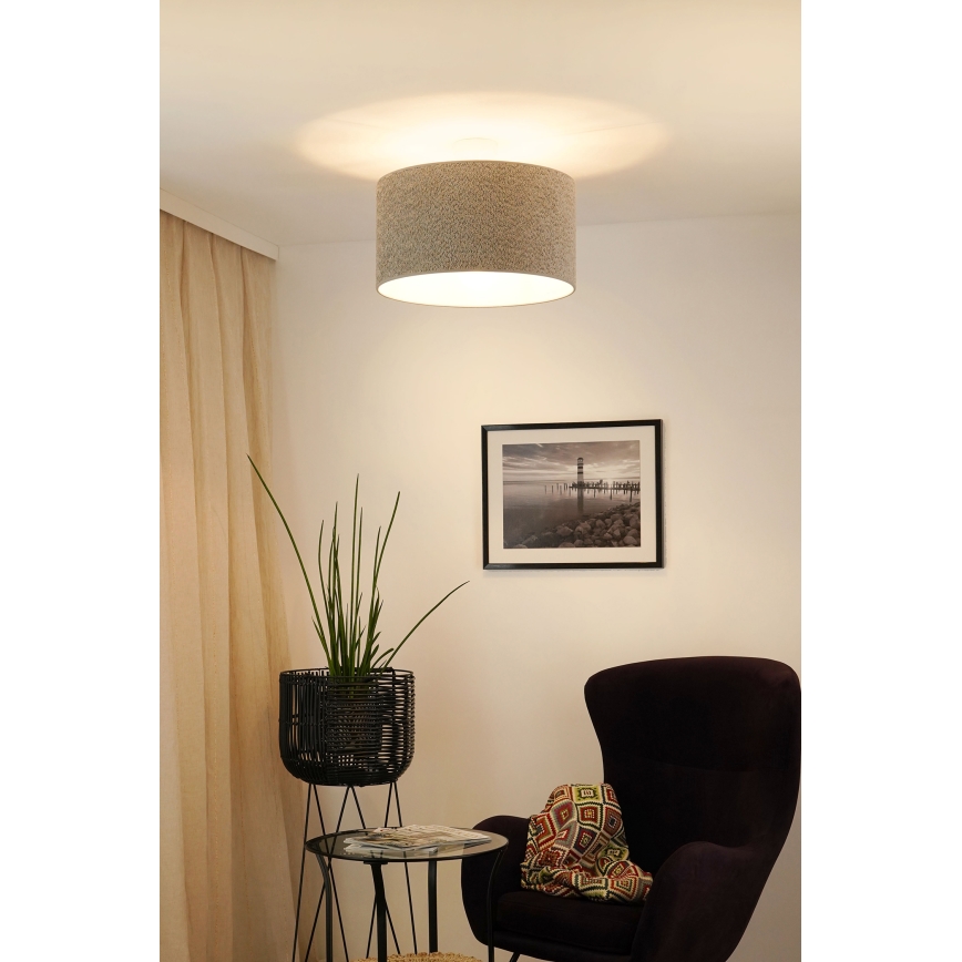 Brilagi - Luster na sajli BOUCLE ROLLER 1xE27/15W/230V pr. 45 cm siva