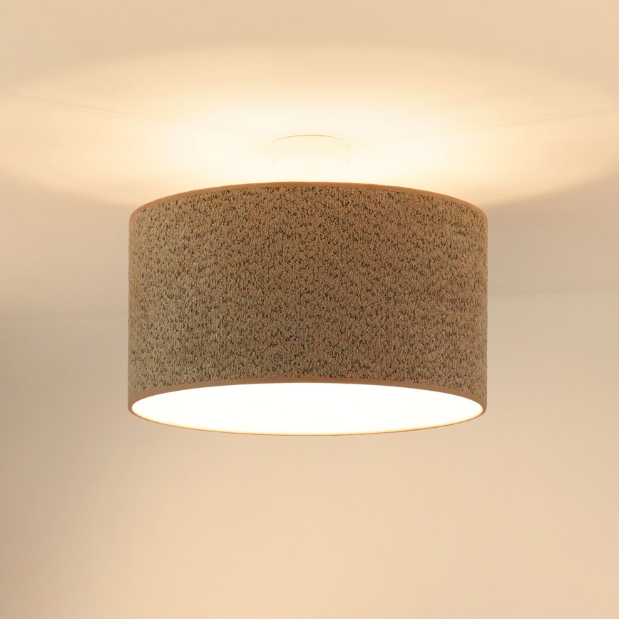 Brilagi - Luster na sajli BOUCLE ROLLER 1xE27/15W/230V pr. 45 cm smeđa