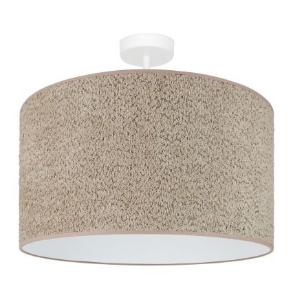Brilagi - Luster na sajli BOUCLE ROLLER 1xE27/15W/230V pr. 45 cm smeđa