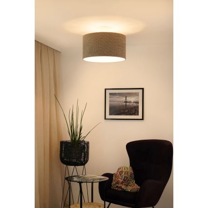 Brilagi - Luster na sajli BOUCLE ROLLER 1xE27/15W/230V pr. 45 cm smeđa