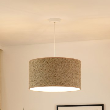 Brilagi - Luster na sajli BOUCLE ROLLER 1xE27/15W/230V pr. 50 cm smeđa
