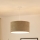 Brilagi - Luster na sajli BOUCLE ROLLER 1xE27/15W/230V pr. 50 cm smeđa