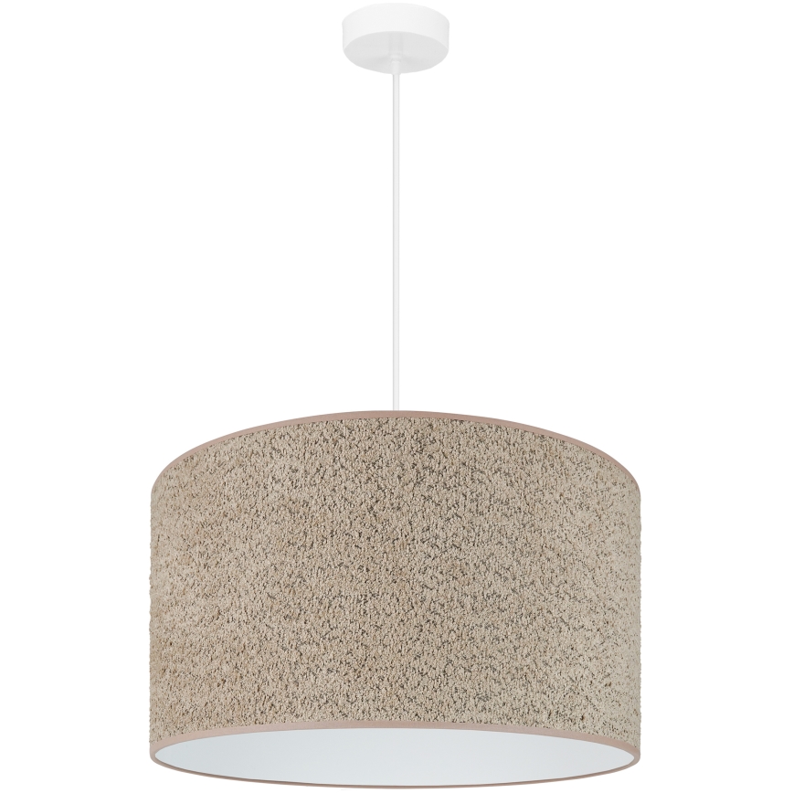 Brilagi - Luster na sajli BOUCLE ROLLER 1xE27/15W/230V pr. 50 cm smeđa
