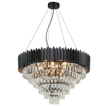 Brilagi - Luster na sajli CARLOS 11xE14/40W/230V Ø 80 cm