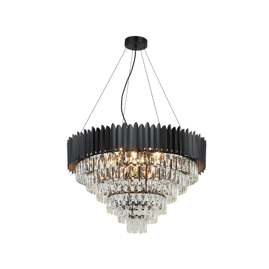 Brilagi - Luster na sajli CARLOS 11xE14/40W/230V Ø 80 cm