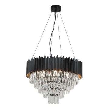 Brilagi - Luster na sajli CARLOS 9xE14/40W/230V Ø 60 cm