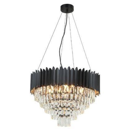 Brilagi - Luster na sajli CARLOS 9xE14/40W/230V Ø 60 cm