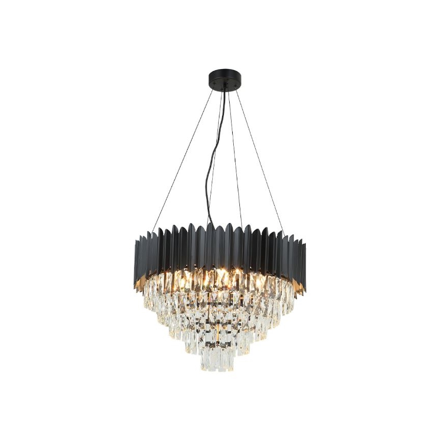 Brilagi - Luster na sajli CARLOS 9xE14/40W/230V Ø 60 cm