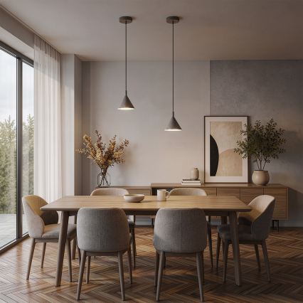 Brilagi - Luster na sajli CONE SINGLE 1xGX53/15W/230V bež