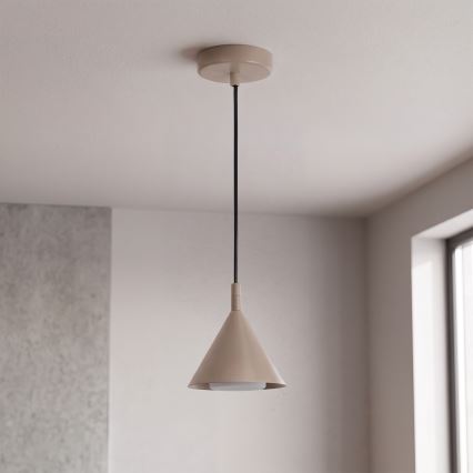Brilagi - Luster na sajli CONE SINGLE 1xGX53/15W/230V bež