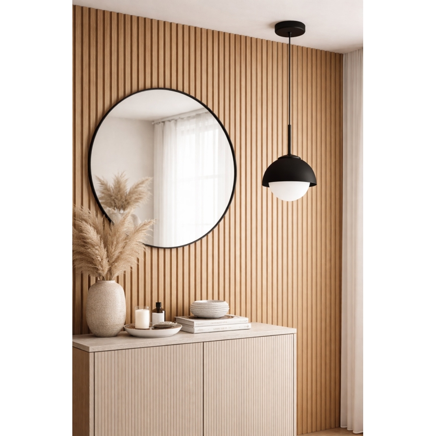 BRILAGI - Luster na sajli COSMO 1xE27/60W/230V promjer 18 cm crni