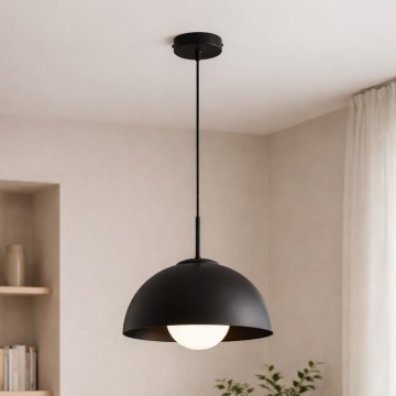 BRILAGI - Luster na sajli COSMO 1xE27/60W/230V, promjer 30 cm, crni