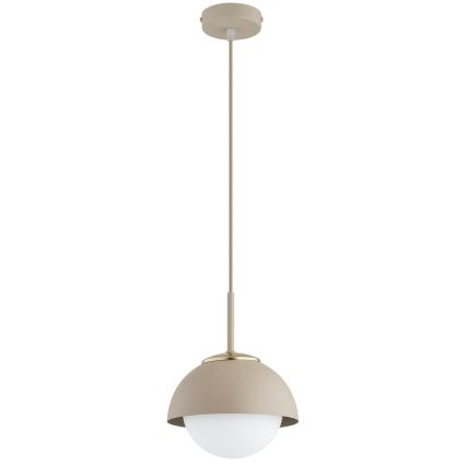Brilagi - Luster na sajli COSMO 1xE27/60W/230V Ø 18 cm bež/zlatna